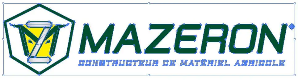 logo MAZERON vecteurs