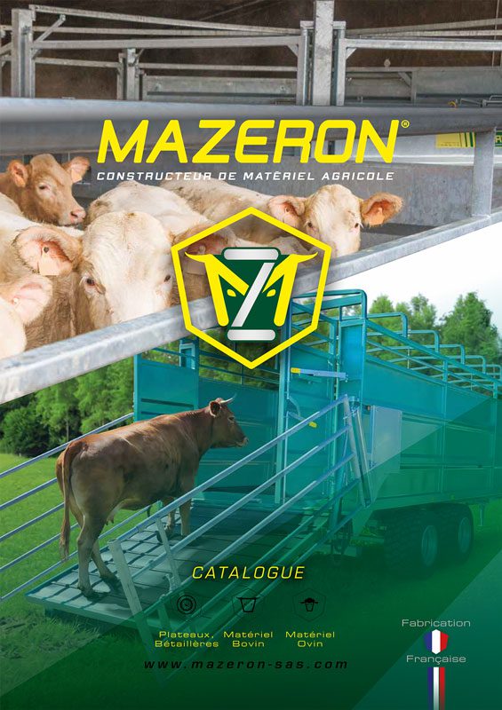 Couverture Catalogue MAZERON 2026